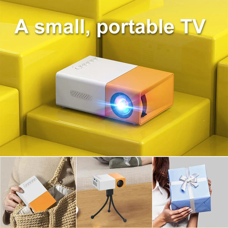 Proyector LED Portátil: Entretenimiento Inmersivo en Cualquier Lugar