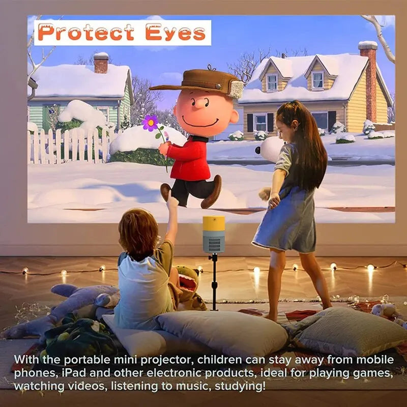 Proyector Mini P400 YT400: video 1080p, conexión a smartphone, perfect
