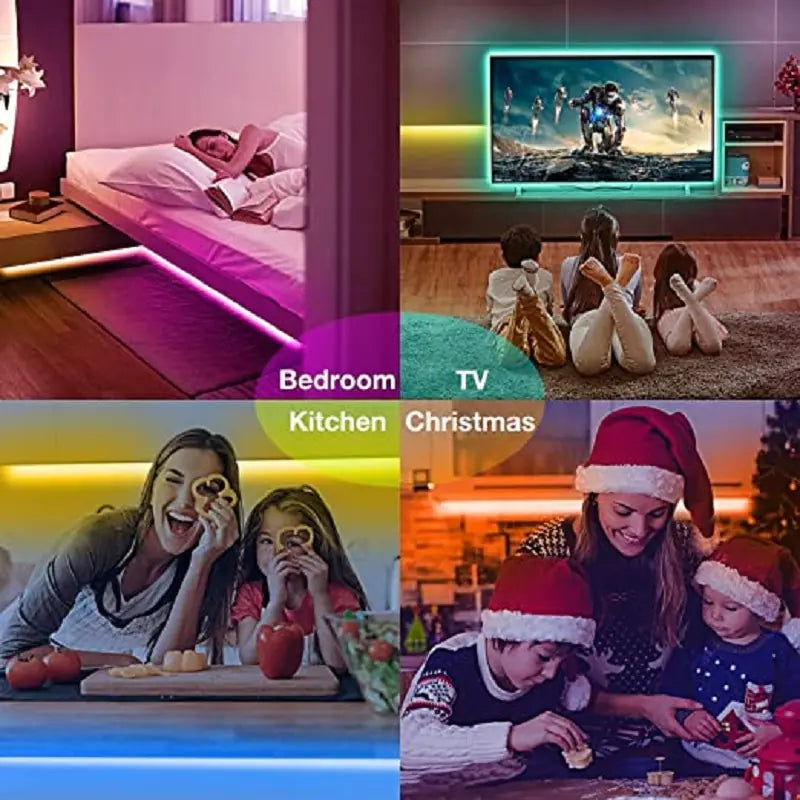 Luces LED RGB Impermeables: Ilumina con Estilo y Color