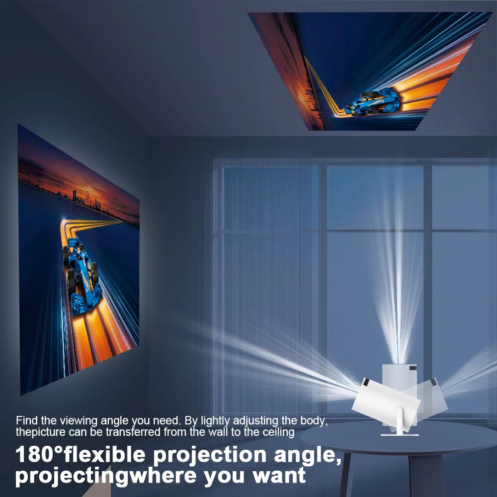 Proyector 4K con Android 11: Claridad Visual y Versatilidad Inigualabl