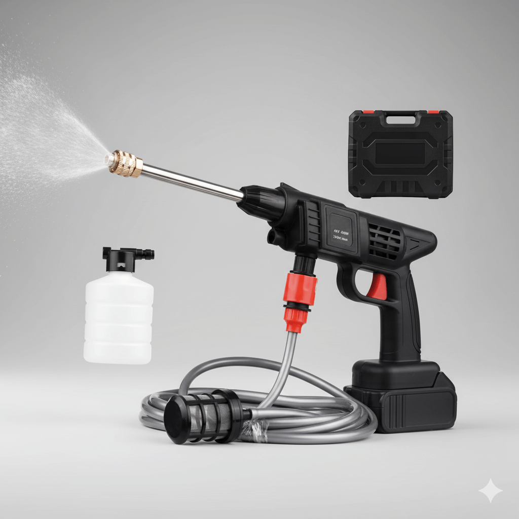 Hidrolavadora Inalambrica Hidrojet Portatil - TechAura