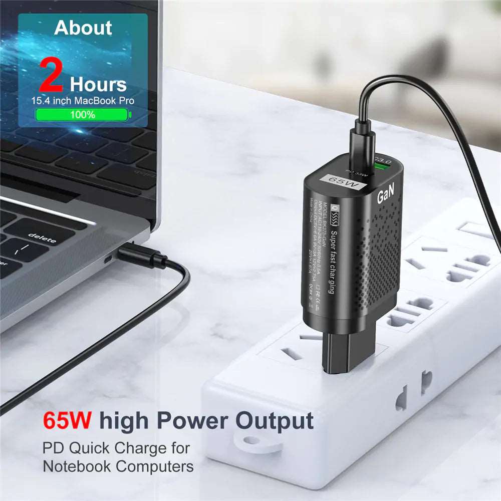 Cargador rápido USB tipo C: ¡encienda sus dispositivos en un instante! ⚡🔌