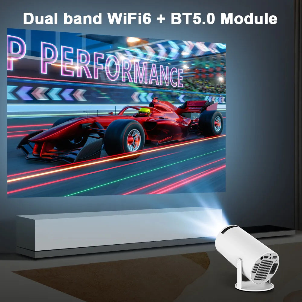 Proyector 4K con Android 11: Claridad Visual y Versatilidad Inigualabl