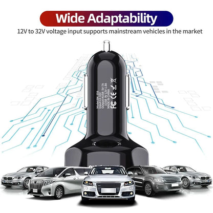 ¡Mejora tu viaje con el cargador de coche USB dual TurboCharge!