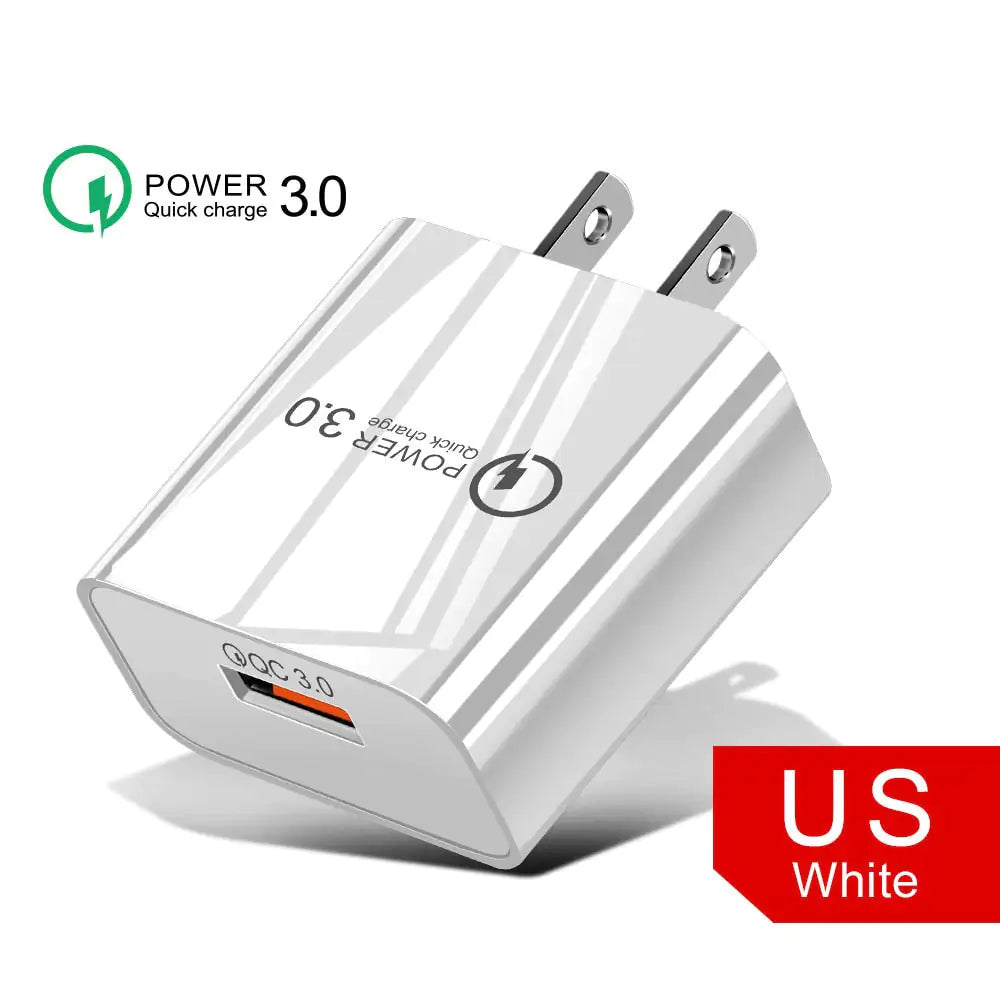 ¡Libera una carga ultrarrápida con el cargador USB RapidCharge 18W3A Q