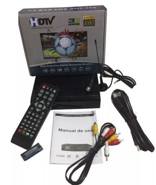 DECODIFICADOR TDT DVB - T2 - TechAura