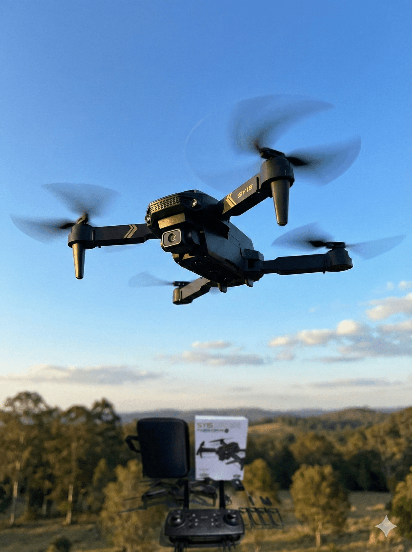 Dron SY15 Doble Batería: El Mejor Drone para Fotografía - TechAura