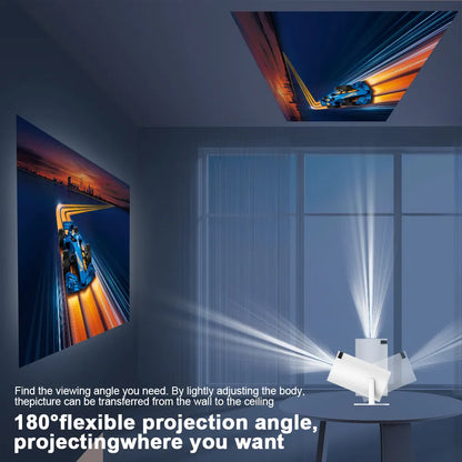 Proyector 4K con Android 11: Claridad Visual y Versatilidad Inigualabl