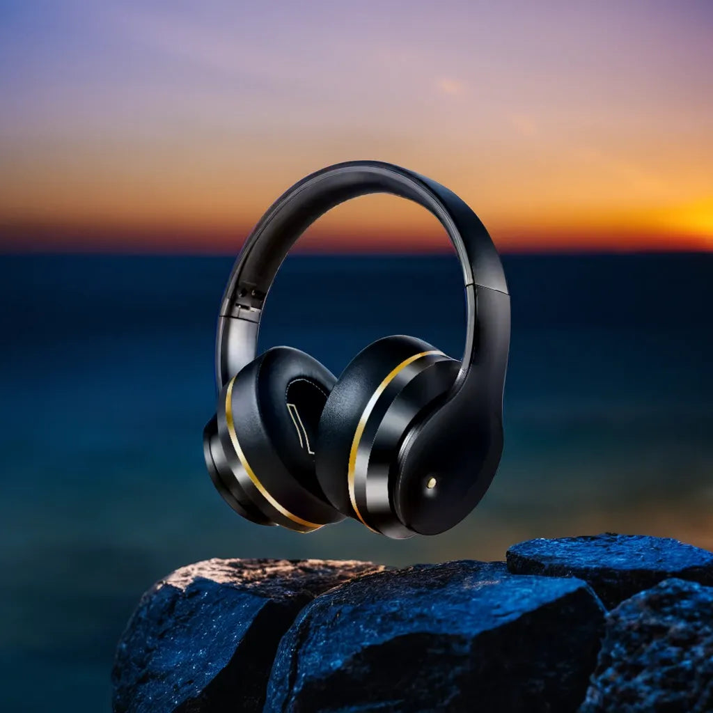 Experiencia Auditiva Perfecta: Audífonos Bluetooth Plegables con Cancelación Activa de Ruido (ANC)