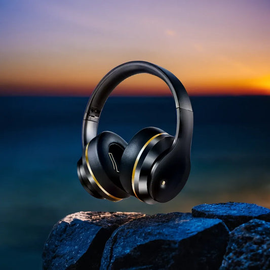 Experiencia Auditiva Perfecta: Audífonos Bluetooth Plegables con Cancelación Activa de Ruido (ANC)