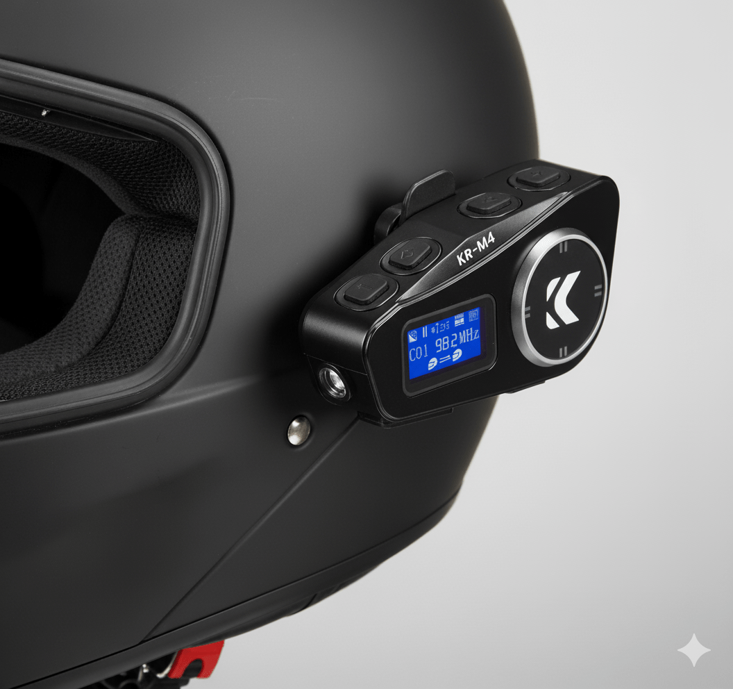 Intercomunicador M4 Moto Cancelacion Ruido - TechAura