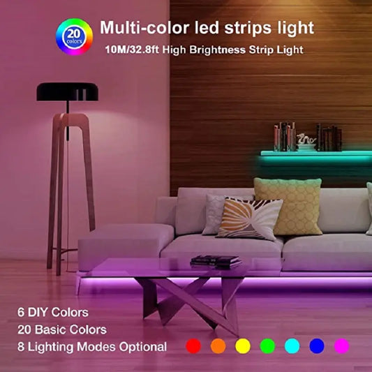 Luces LED RGB Impermeables: Ilumina con Estilo y Color